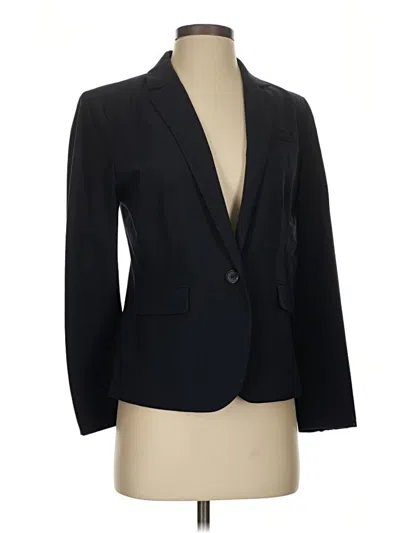 Pre-owned Ann Taylor Blazer Jacket In Black