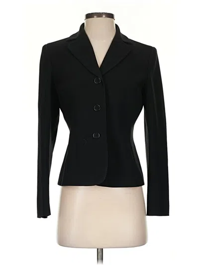 Pre-owned Ann Taylor Blazer Jacket In Black