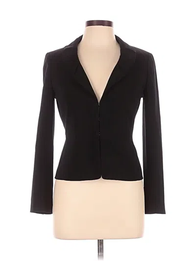 Pre-owned Ann Taylor Blazer Jacket In Black
