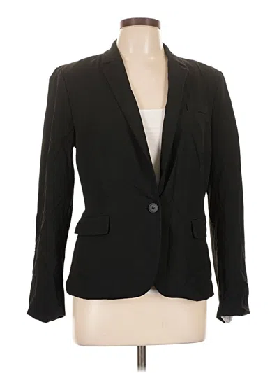 Pre-owned Ann Taylor Blazer Jacket In Black
