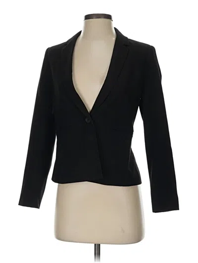 Pre-owned Ann Taylor Blazer Jacket In Black