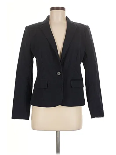 Pre-owned Ann Taylor Blazer Jacket In Black