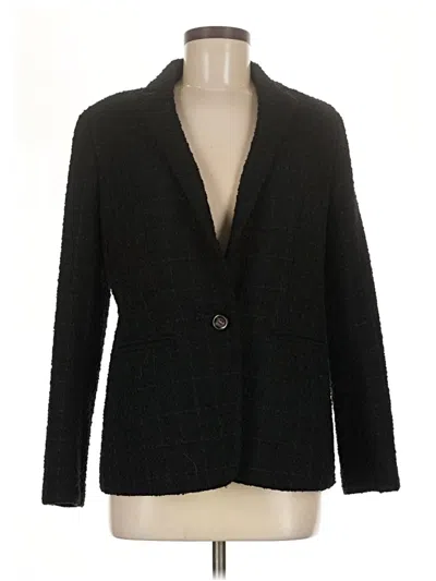 Pre-owned Ann Taylor Blazer Jacket In Black