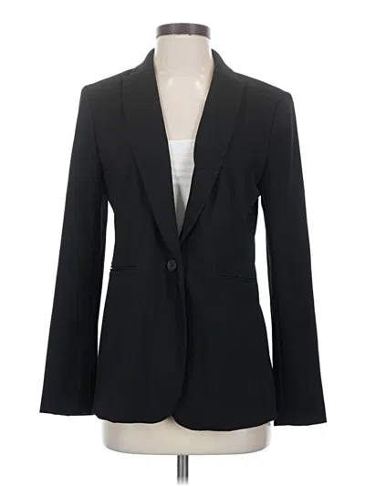 Pre-owned Ann Taylor Blazer Jacket In Black