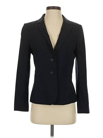 Pre-owned Ann Taylor Blazer Jacket In Black