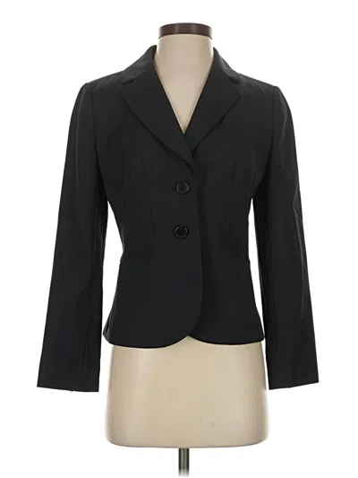 Pre-owned Ann Taylor Blazer Jacket In Black