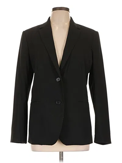 Pre-owned Ann Taylor Blazer Jacket In Black