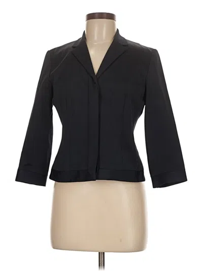 Pre-owned Ann Taylor Blazer Jacket In Black