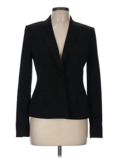 Pre-owned Ann Taylor Blazer Jacket In Black
