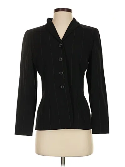Pre-owned Ann Taylor Blazer Jacket In Black