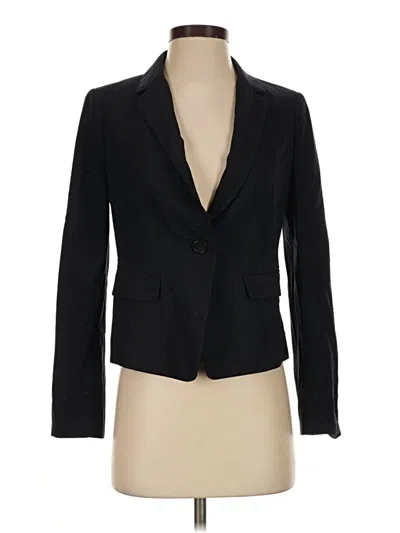 Pre-owned Ann Taylor Blazer Jacket In Black