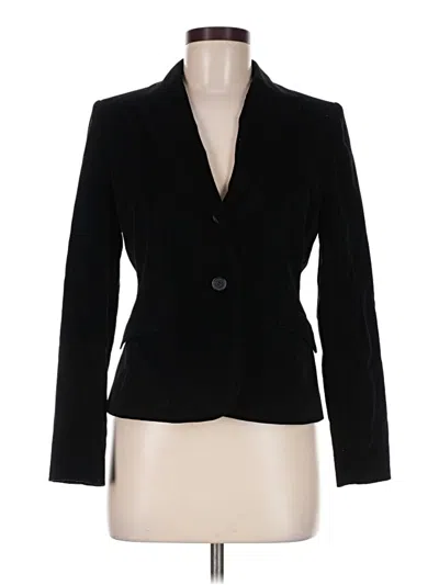 Pre-owned Ann Taylor Blazer Jacket In Black