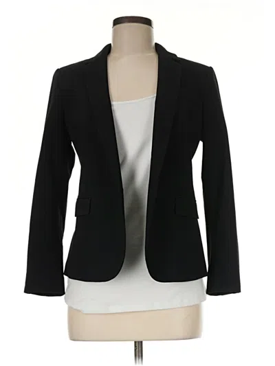 Pre-owned Ann Taylor Blazer Jacket In Black