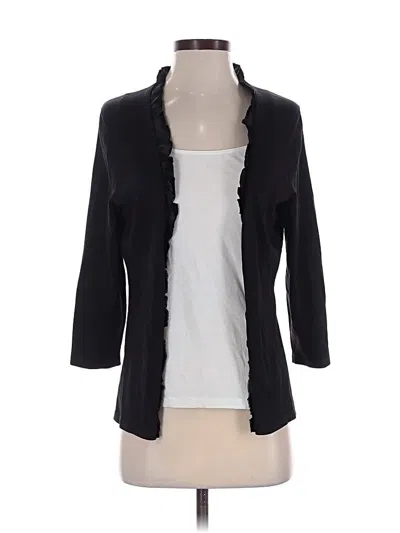 Pre-owned Ann Taylor Blazer Jacket In Black
