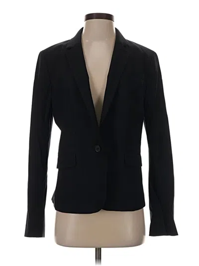 Pre-owned Ann Taylor Blazer Jacket In Black