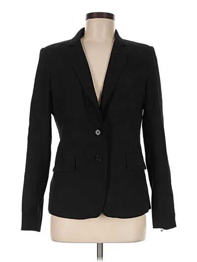 Pre-owned Ann Taylor Blazer Jacket In Black