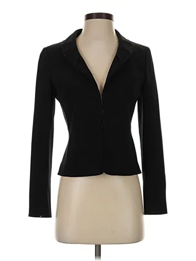 Pre-owned Ann Taylor Blazer Jacket In Black