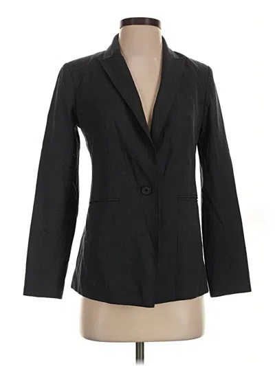 Pre-owned Ann Taylor Blazer Jacket In Black
