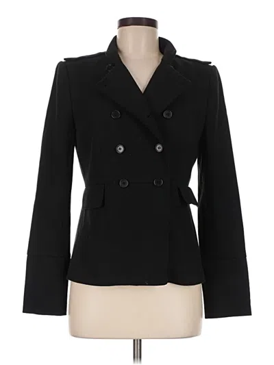 Pre-owned Ann Taylor Blazer Jacket In Black