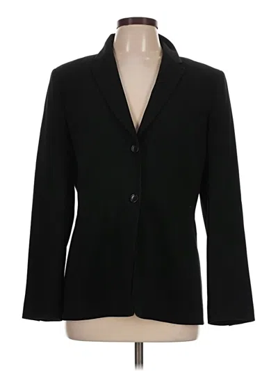 Pre-owned Ann Taylor Blazer Jacket In Black