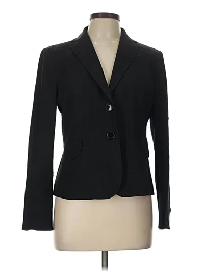 Pre-owned Ann Taylor Blazer Jacket In Black