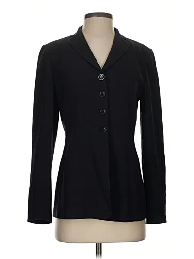 Pre-owned Ann Taylor Blazer Jacket In Black