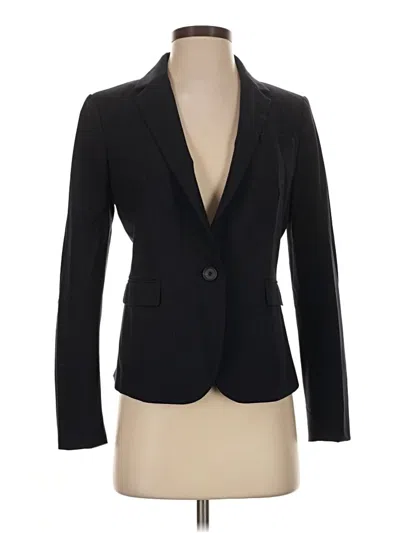 Pre-owned Ann Taylor Blazer Jacket In Black