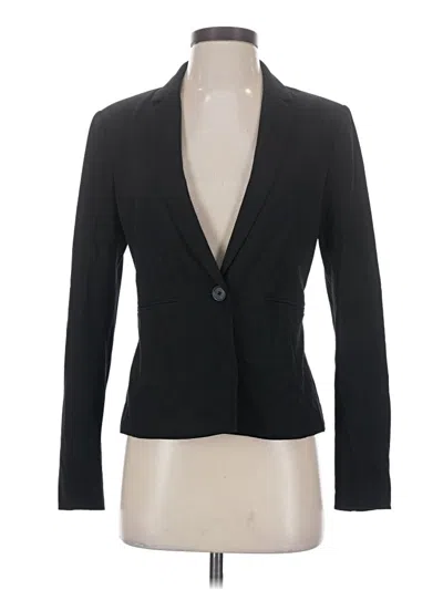 Pre-owned Ann Taylor Blazer Jacket In Black