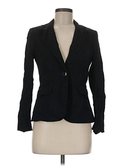 Pre-owned Ann Taylor Blazer Jacket In Black