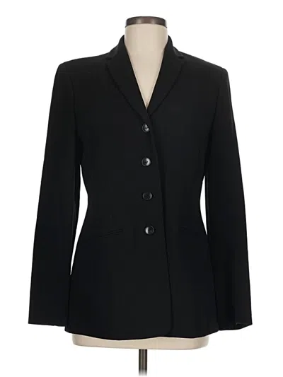 Pre-owned Ann Taylor Blazer Jacket In Black