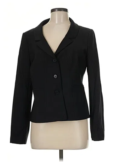 Pre-owned Ann Taylor Blazer Jacket In Black