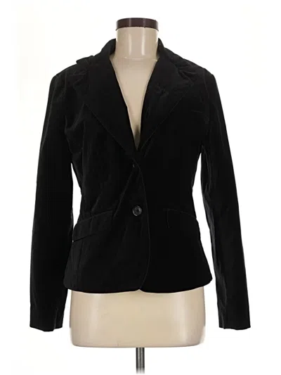 Pre-owned Ann Taylor Blazer Jacket In Black