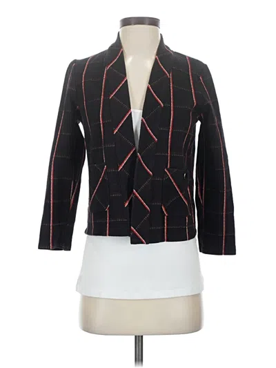 Pre-owned Ann Taylor Blazer Jacket In Black