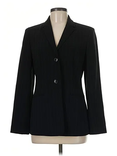Pre-owned Ann Taylor Blazer Jacket In Black
