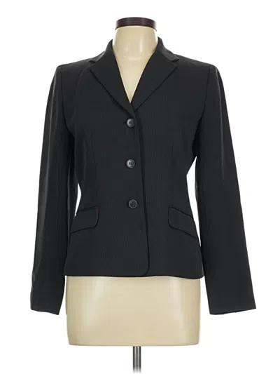 Pre-owned Ann Taylor Blazer Jacket In Black