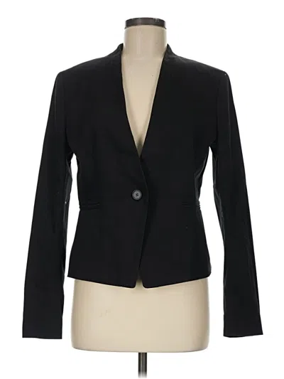 Pre-owned Ann Taylor Blazer Jacket In Black