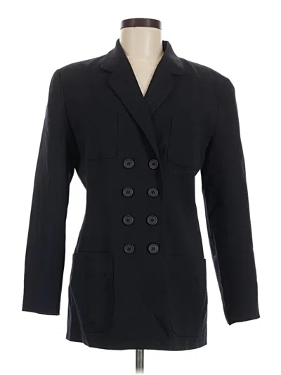 Pre-owned Ann Taylor Blazer Jacket In Black