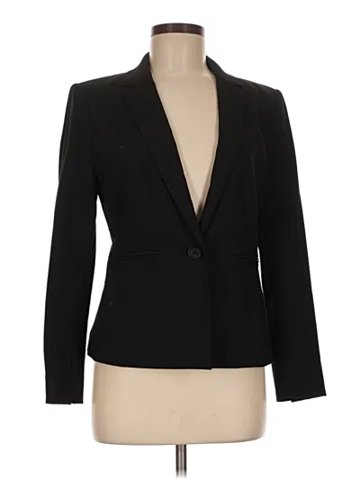 Pre-owned Ann Taylor Blazer Jacket In Black