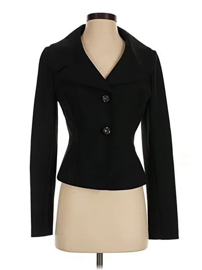 Pre-owned Ann Taylor Blazer Jacket In Black