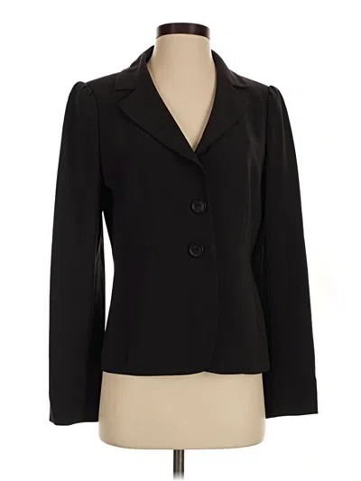 Pre-owned Ann Taylor Blazer Jacket In Black