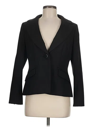 Pre-owned Ann Taylor Blazer Jacket In Black