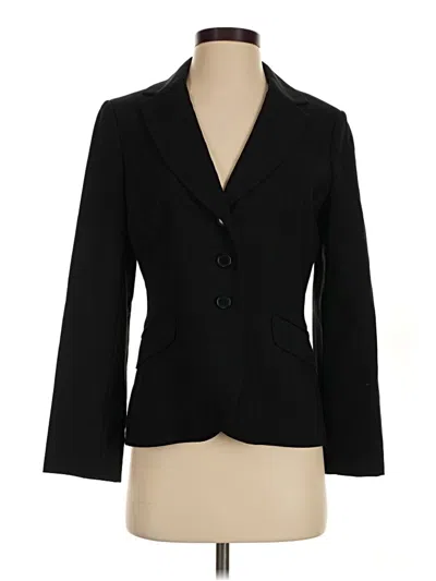 Pre-owned Ann Taylor Blazer Jacket In Black