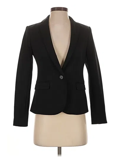 Pre-owned Ann Taylor Blazer Jacket In Black