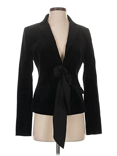 Pre-owned Ann Taylor Blazer Jacket In Black