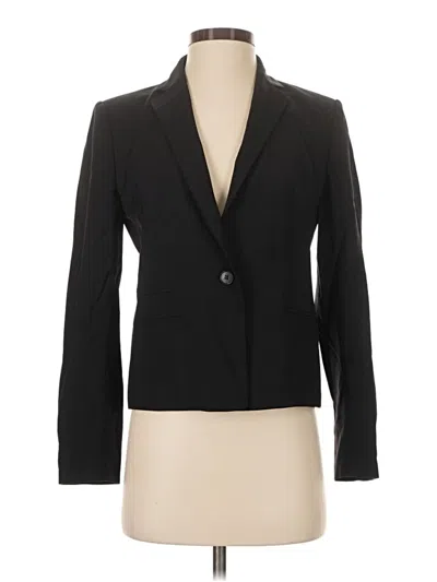 Pre-owned Ann Taylor Blazer Jacket In Black