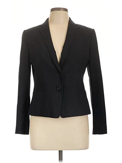 Pre-owned Ann Taylor Blazer Jacket In Black