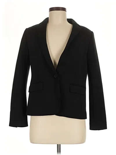 Pre-owned Ann Taylor Blazer Jacket In Black