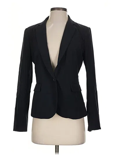 Pre-owned Ann Taylor Blazer Jacket In Black