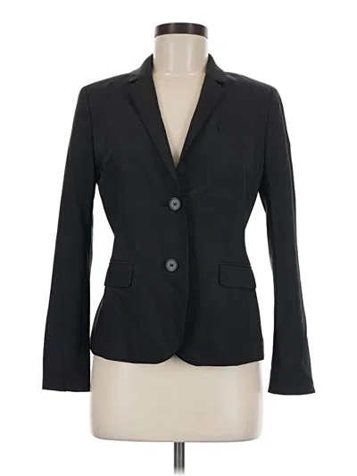 Pre-owned Ann Taylor Blazer Jacket In Black