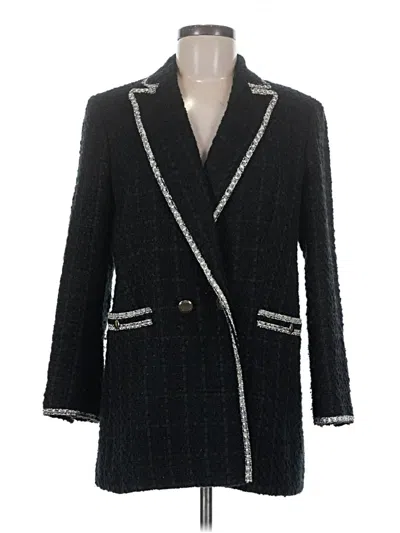 Pre-owned Ann Taylor Blazer Jacket In Black